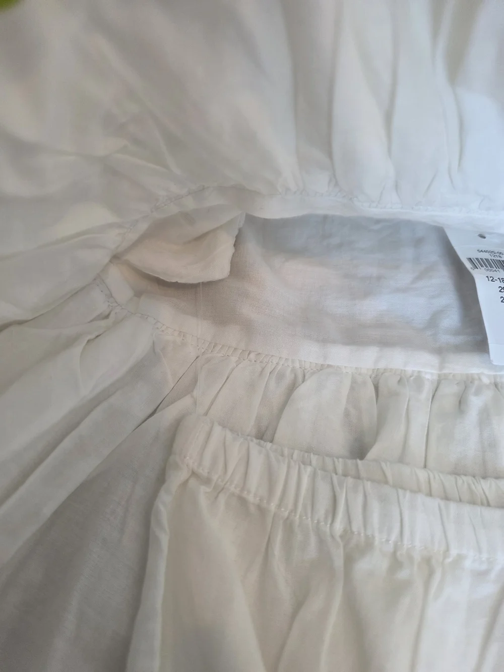 GAP White Eyelet Flutter Dress Baby